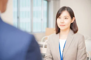 女子社員との面談
